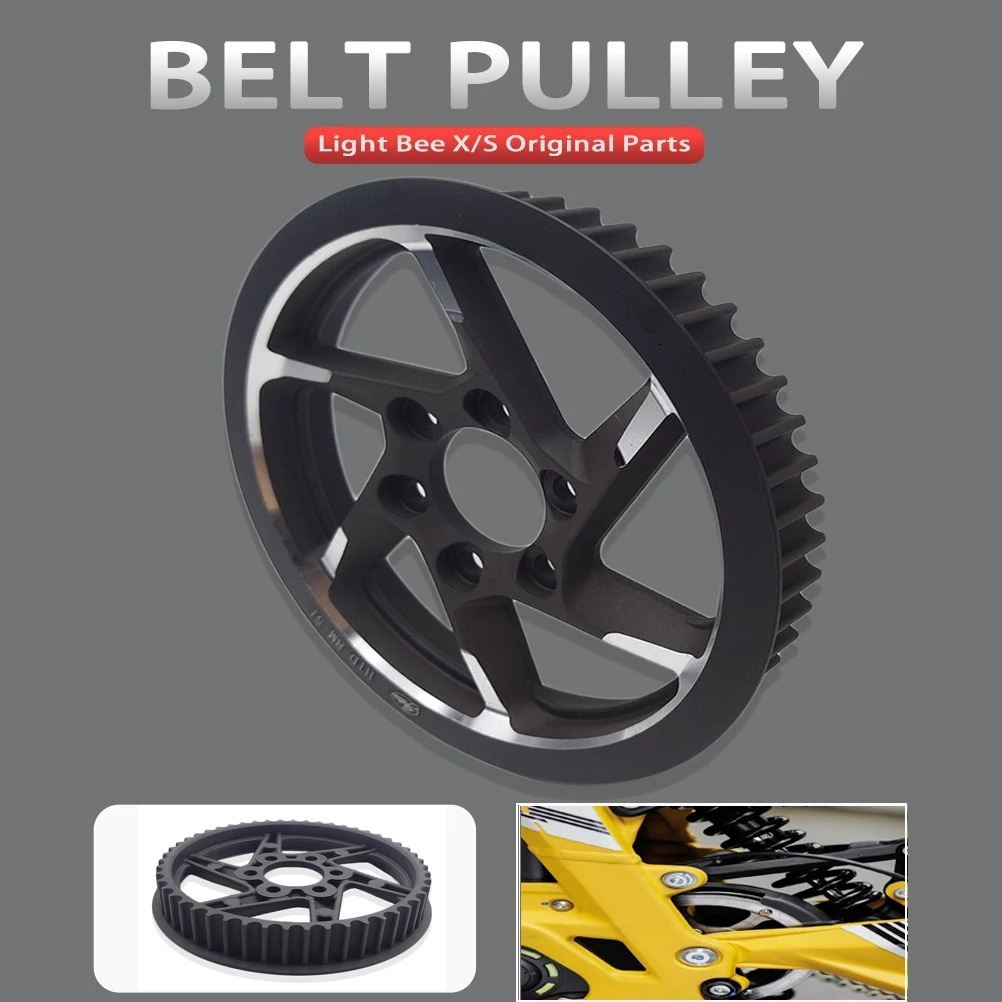 Gear X Motorcycle - オリジナルのトランスミッションギア,水中ライトbee x s,リアベルトプーリー,オートバイアクセサリー,センターアクスルスリーブ,ドライブホイールパーツ