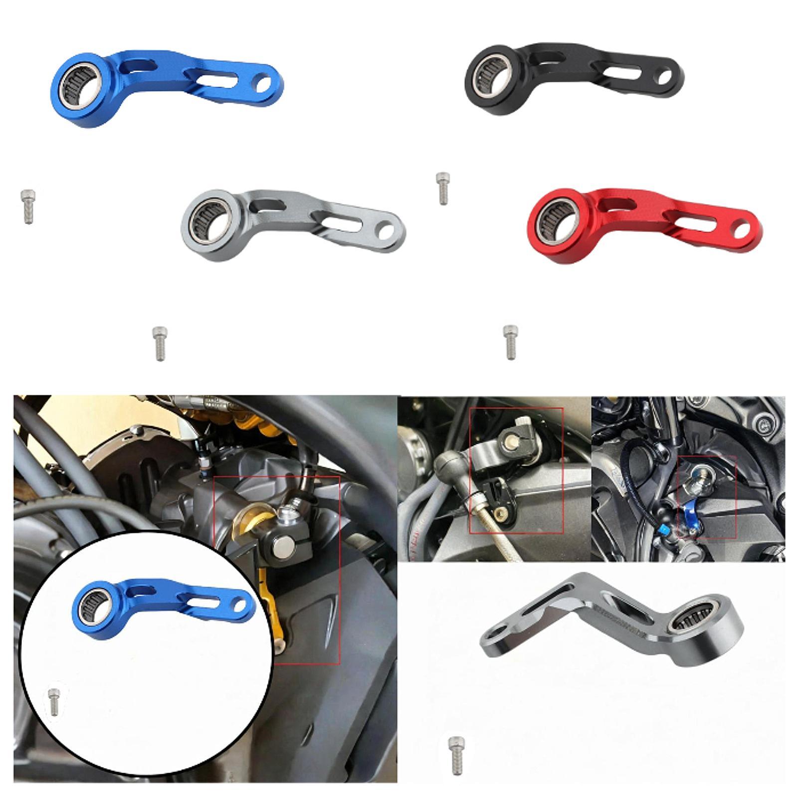 Motorcycle Gear Kit - アルミ合金製シフトギアスタビライザー、ヤマハMT09シリーズバイク改造用ギアレバーサポートアップグレードキット