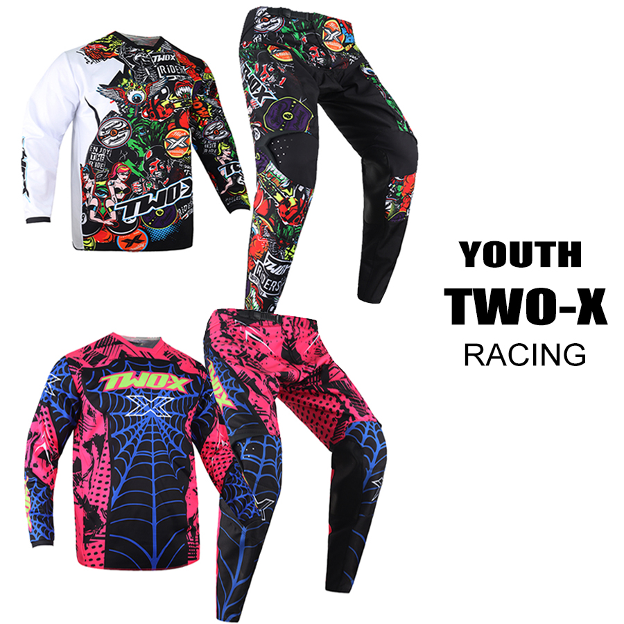 Gear X Motorcycle - Two-X ユース ポディウム モトクロス キット シフト