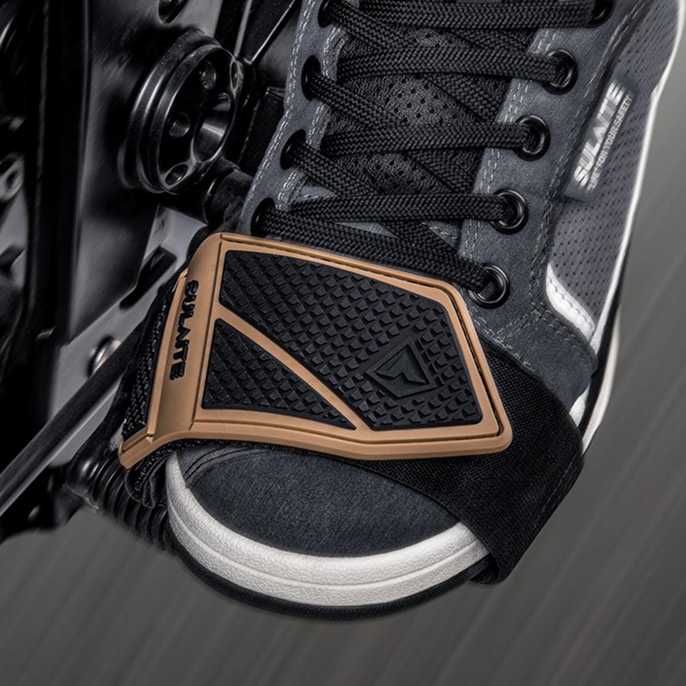 Motorcycle Gear Boots - ゴムオートバイシフトパッドバイクアンチスリップギアシューズカバーオートバイモトブーツシフターガードプロテクターパッドアクセサリー