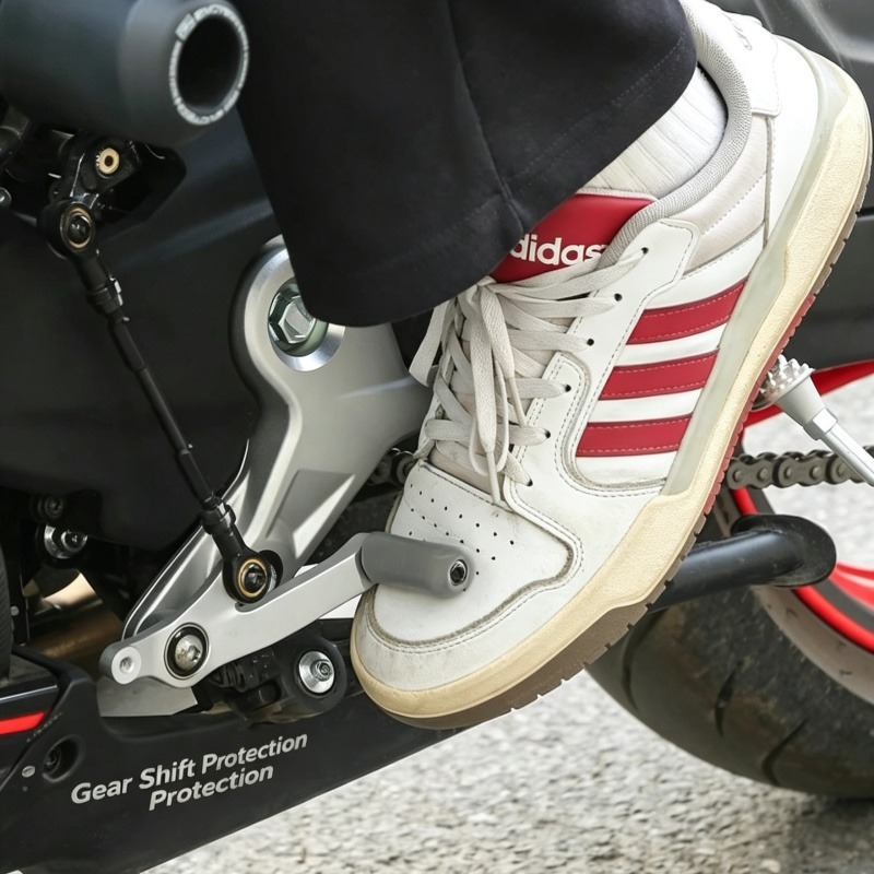 汎用バイク用シフトレバープロテクター、滑り止めスリーブ、ブー - Motorcycle Gear Boots のレビューと価格