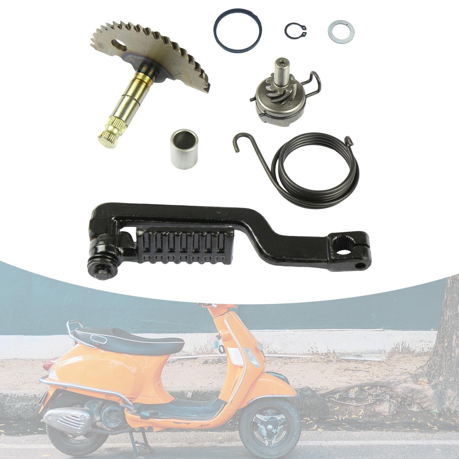 バイクスターターレバーシャフトキットキックスタートレバーシャ - Motorcycle Gear Kit のレビューと価格