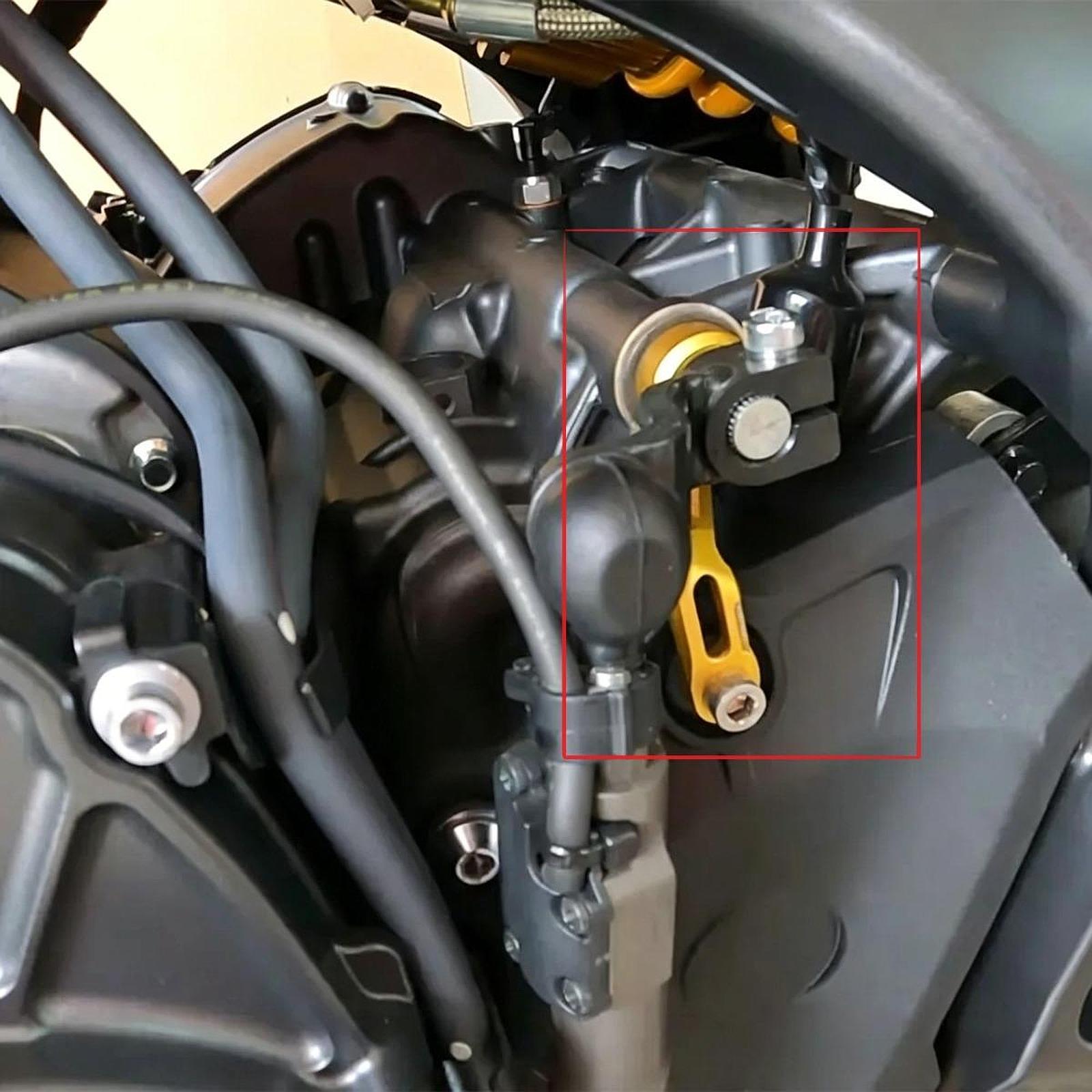 アルミ合金製シフトギアスタビライザー、ヤマハMT09シリーズ - Motorcycle Gear Kit のレビューと価格