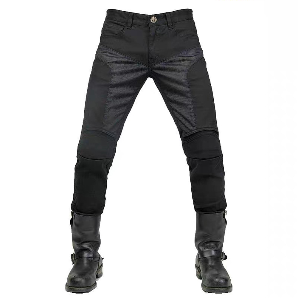 オートバイ用サマーライディングジーンズ,通気性,伸縮性,モト - Motorcycle Gear For Sale のレビューと価格