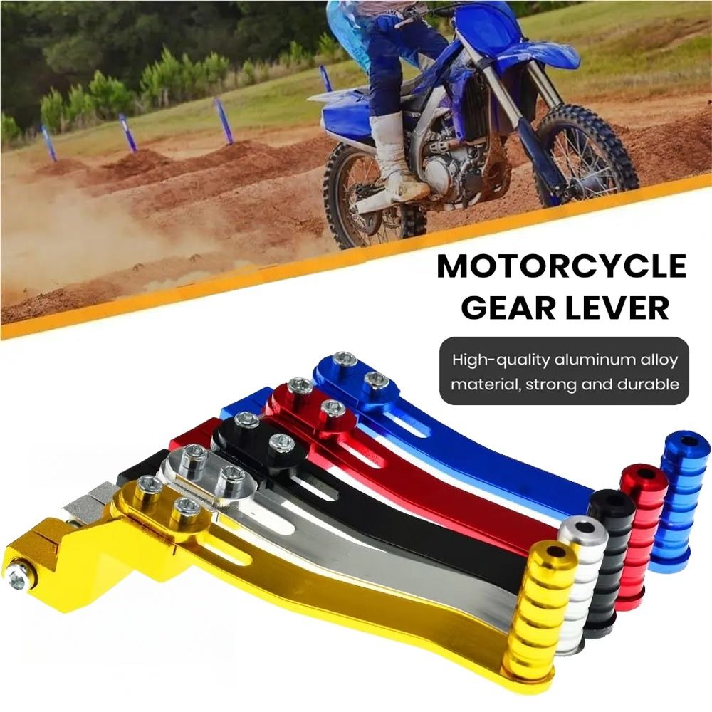 ユニバーサル CNC アルミ製オートバイギアシフトレバー調整 - Motorcycle Gear For Sale のレビューと価格